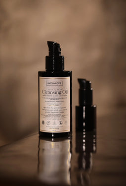 Cleansing Oil by Katya Love, Organic Oils and All Natural herbal extracts, clean beauty